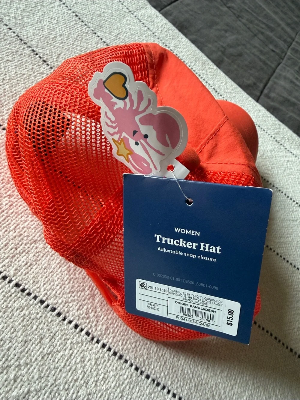 NWT Roller Rabbit x Target Trucker Hat
